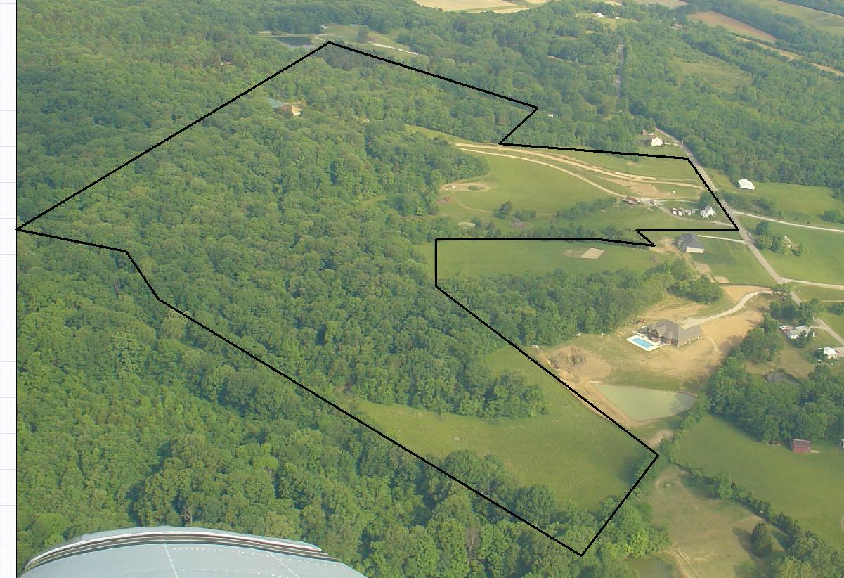 Aerial view of Emerald Hills